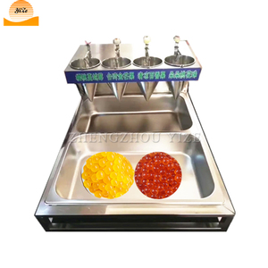 Succo di alta qualità popping boba machine per fare agar jelly ball croccante bobo piccola linea di produzione popping boba per tè al latte - Product Image 3