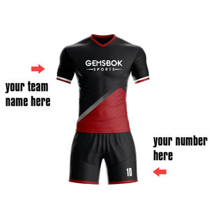 ชุดเสื้อเจอร์ซีย์ฟุตบอลสำหรับผู้ชายชุดฟุตบอลแบบสั่งทำพร้อมโลโก้ - Product Image 5