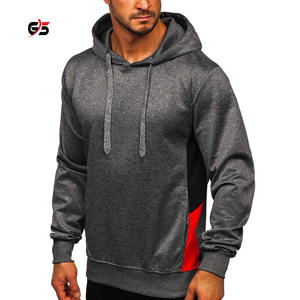 Sweat à capuche 100% coton molletonné pour homme, Logo personnalisé brodé, produit de haute qualité, Service OEM, 2020 - Product Image 3