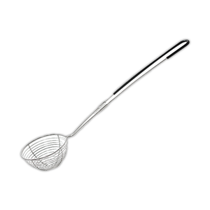 Cuchara de acero inoxidable para bebidas Boba, Tapioca con cable - Product Image 1