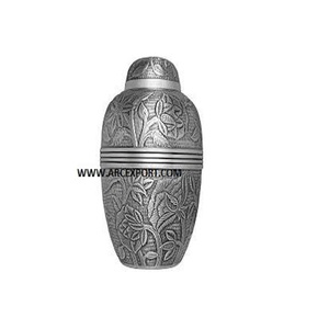 Urnas de Metal azul y negro de diseñador de lujo, urnas y macetas decorativas de Material metálico de primera calidad para suministro de accesorios de cremación - Product Image 6