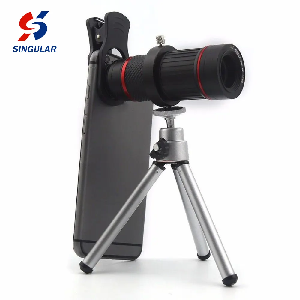 Telescope lens 18X Long Focal Lens with Long universal clip for smart phone cell phone