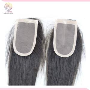 Perruque avec Lace Closure 2x4 Remy, haut de gamme, 100% - Product Image 3