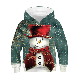 Custom Kids Winter Casual Eco-Friendly Fleece Quick Dry Breathable Regular Fit Sublimation Hoodie Custom Logo <b>Sweatshirt</b> - Product Image 6
