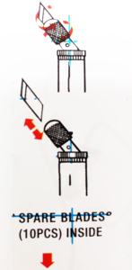 Couteau artisanal de précision fabriqué à taïwan, outils d'artisanat professionnel pour bricolage d'art - Product Image 4