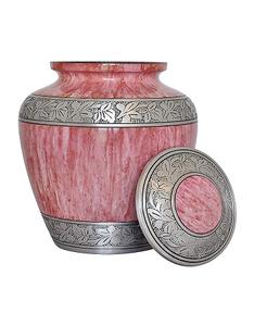 Colección de mármol verde de Metal y aluminio, calidad mundial, hecho a mano con gran precisión, urna de cremación para cenizas de adultos - Product Image 6