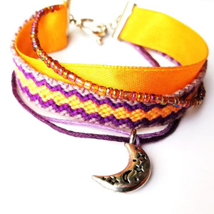 สร้อยข้อมือมิตรภาพถักทอด้วยมือ - Product Image 1