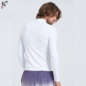 Vente flash Nouveau design T-shirt de sport pour homme Rash Guard en spandex/nylon à manches longues imprimé par sublimation à séchage rapide pour l'entraînement - Product Image 5