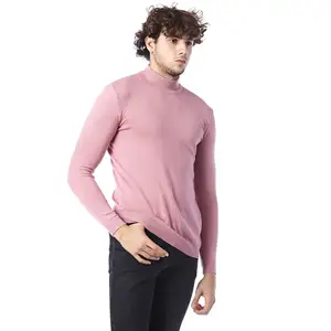 Sweter Wol Rajutan Panjang Kualitas Tinggi Desain Terbaru Sweter Pria Hoodie & Kaus Pria Pakaian Pria