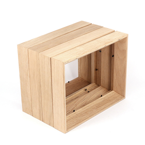 High Quality Best Selling Natural Color Smooth Wooden Touch Feel BSCI Factory Supply Deep Wooden Shadow Box Frame