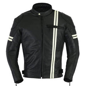 Veste de course de moto, nouveau Design, Logo personnalisé, veste en cuir de moto, fabriqué au Pakistan, 2019 - Product Image 2