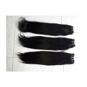 Cheveux brésiliens en vison naturel, mèches de couleur naturelle - Product Image 1