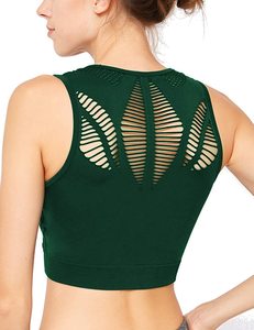 Wholesale Workout Women's Pink Activewear Tank <b>Tops</b> Cropped Ladies Tank <b>Top</b> Plain - Product Image 3