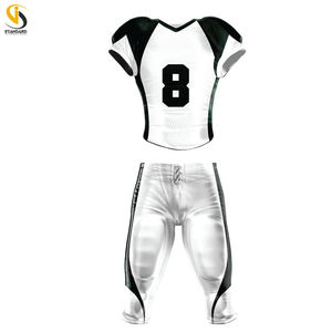 Ensemble d'uniformes de football américain unisexe durables et respirants imprimés par sublimation pour les jeux d'intérieur et d'extérieur. - Product Image 5