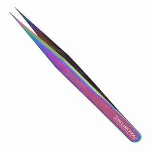 Customized Logo Lash <b>Applicator</b> Private Label <b>Eyelash</b> Tweezers Bulk <b>Eyelash</b> Tweezers, Isolation Straight Tip <b>Eyelash</b> Tweezers - Product Image 1