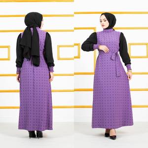 New Season Women's Islamic Clothing Modest Dresses Abaya Kaftan Tunic Kimono <b>Hijab</b> Dubai Arab Muslim Ethnic Turkish Quality - Product Image 5
