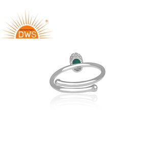 Fancy <b>Crown</b> <b>Ring</b> Jewelry Manufacturer Arizona Turquoise Set Fine Sterling Silver Jewelry Supplier - Product Image 4