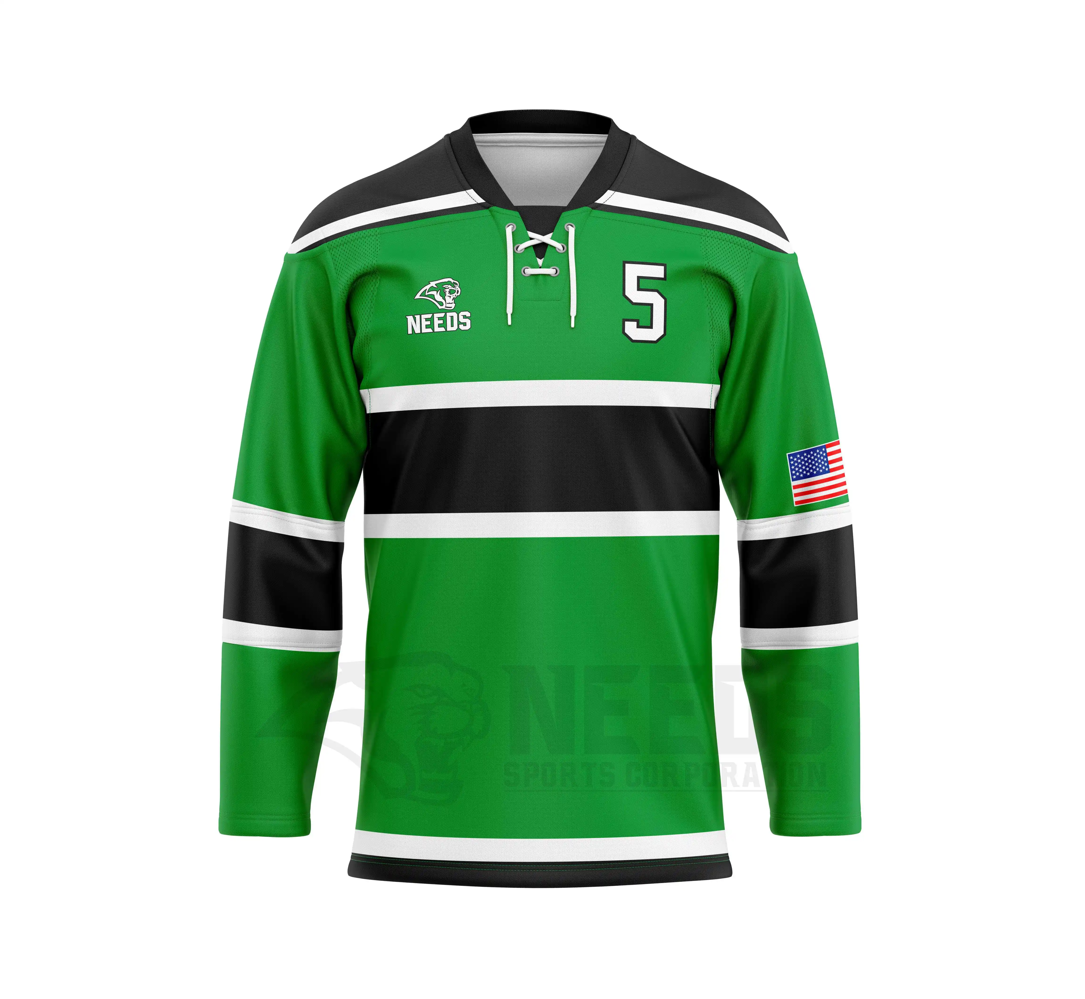 Ontwerp Uw Eigen Team Ijshockey Jerseys Premium Hoge Kwaliteit Team Hockey Uniformen Custom Gesublimeerd