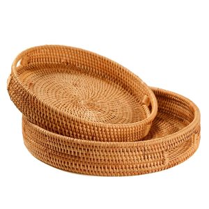 Plateau rond de service rond en acier inoxydable, pour café, nourriture écologique, stockage de fruits, fabriqué au Vietnam, vente en gros - Product Image 1