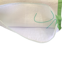 Sacs en plastique tissé PP recyclables personnalisés avec bec verseur, imprimés en offset avec logos, pour l'emballage des déchets ménagers, l'agriculture et les aliments pour animaux