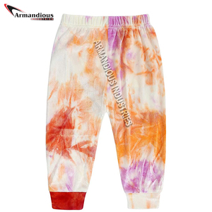 Ropa de bebé de alta calidad Unisex, traje deportivo de lana de Color sólido, chándal de dos piezas para bebé y niño - Product Image 2