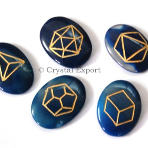 Proveedor de Conjuntos de Ágata Pagana y Wicca, Recuerdo de Piedras Preciosas Talladas a Bajo Precio - Product Image 1
