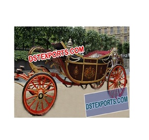 Chariot Royal à cheval de luxe 2 pièces, coiffe de princesse, nouveauté 2020 - Product Image 1