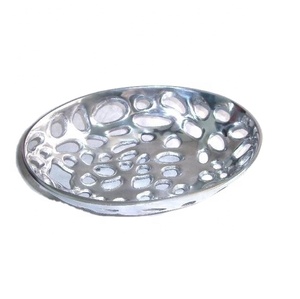 Tazón de Aluminio Fundido con Acabado Pulido Tipo Espejo, Forma Ovalada, Vajilla, Tazón para Servir, Tazón Metálico para Servir, Acabado Pulido - Product Image 1