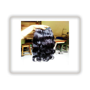 Cabello humano Remy Virgen de la mejor calidad, cabello brasileño ondulado suelto de una sola trama, 4 onzas a precio de mercado - Product Image 1