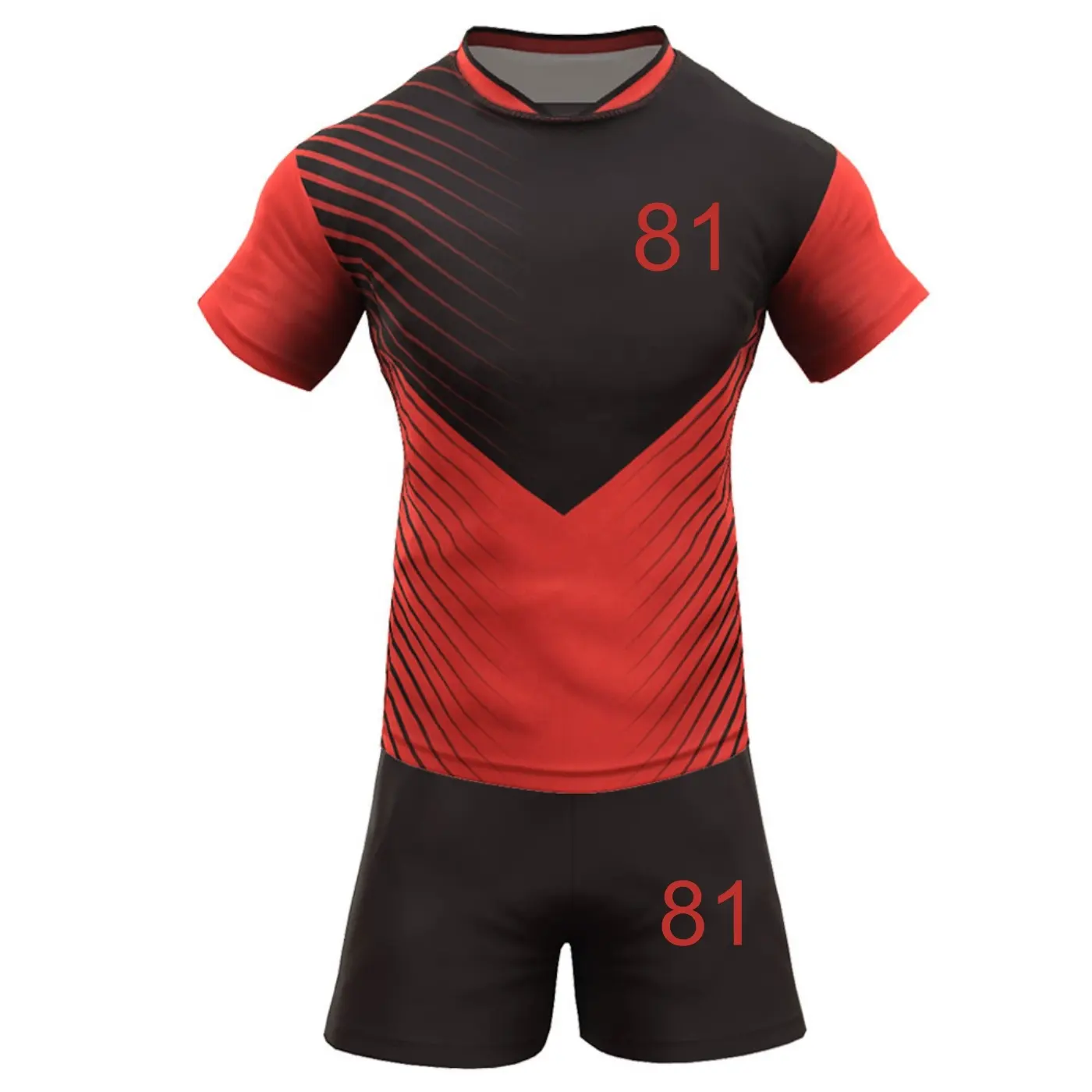 OEM Free Custom Design Sublimação Rugby Uniforme Conjunto completo Equipe Jogadores Nome Impressão Tamanho Personalizado ODM