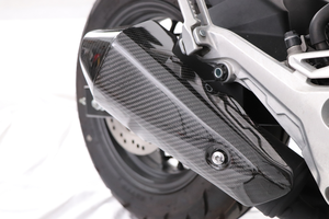 MOS Carbon Fiber Exhaust Pipe Cover for Honda MSX125SF / Grom 125 (2017-2020) - Product Image 5