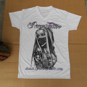 Camiseta cuello redondo impresión por sublimación a todo color venta al por mayor OEM y ODM Rash Guard hecho en Pakistán - Product Image 1