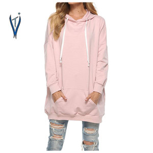 Women's Hot Fashion <b>Oversized</b> Gym Joggers <b>Hoodie</b> Custom Made with <b>Long</b> Breathable Terry Fabric Plus Size for Winter Sports - Product Image 1