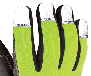 Guantes de invierno impermeables con revestimiento reflectante y con guantes antideslizantes para dedos y pulgar Cuero sintético - Product Image 4