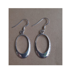New Arrival 925 <b>Sterling</b> <b>Silver</b> Gemstone <b>Earrings</b> with Pearl and Moissanite From Indian Seller and Supplier for <b>Women</b> - Product Image 1