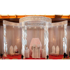 Mandap คริสตัลงานแต่งที่น่าทึ่ง NZ อินเดีย,Mandap คริสตัลไฟเบอร์สำหรับงานแต่งงานแบบเอกสิทธิ์เฉพาะบุคคล - Product Image 1