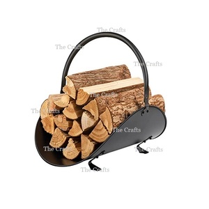 Classic Design Garden Log <b>Rack</b> In Iron Black Color Log <b>Rack</b> Customized Size And Shapes Log <b>Rack</b> At Low Price - Product Image 1