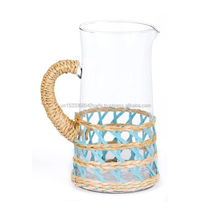 Set of 5 Hand Woven Natural Seagrass <b>Kitchen</b> <b>Accessories</b> Cup Holder Table Decoration & <b>Accessories</b> - Product Image 5
