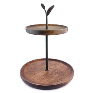 Soporte de pastel de madera ecológico de alta calidad, soporte de pastel de lujo hecho a mano, soporte de pastel elegante clásico decorativo más vendido - Product Image 6