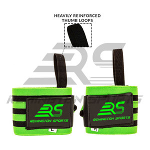 Bande élastique extensible de soutien de poignet d'haltérophilie de sport personnalisée sangle de gymnastique d'haltérophilie/enveloppes de poignet - Product Image 3