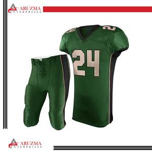 Uniforme de football américain personnalisé de haute qualité pour hommes, ensembles respirants les plus vendus au prix - Product Image 4