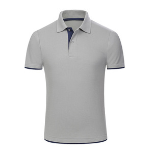 Wholesale Custom design High Quality logo printed short sleeve Polo T Shirts For Mens - Product Image 2