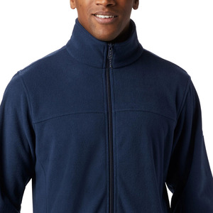 Veste polaire de performance de haute qualité pour hommes, veste à fermeture éclair complète, vêtements d'extérieur et d'hiver respirants avec col montant, nouveau tissu en stock - Product Image 5