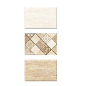 Carreaux muraux émaillés numériques en céramique de couleur marron au design dynamique 300x450mm - Product Image 2