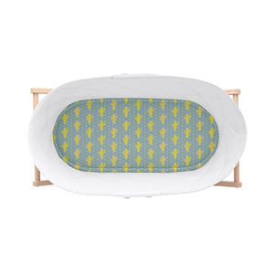 Custom Logo <b>Printed</b> Organic Baby Bassinet <b>Sheet</b> - Product Image 1