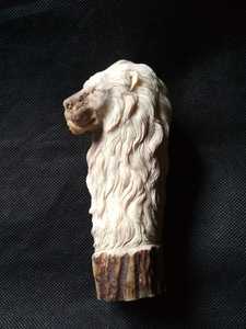 Bastón de estilo pulpo para caminar, Cuerno y hueso tallado, mango superior para bastón - Product Image 6