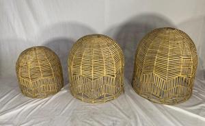 Trang Trí Nội Thất Ratan Bóng Đèn Với Vật Liệu Tự Nhiên - Product Image 3