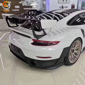 <span class=keywords><strong>991</strong></span>.1 <span class=keywords><strong>991</strong></span>.2 lifting pour Porsche <span class=keywords><strong>911</strong></span> GT2RS Style Kit de carrosserie FRP matériel avant pare-chocs arrière jupes latérales Spoiler capot moteur nouveau - Product Image 2