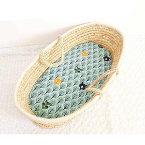 Best Quality Custom Super Soft Organic Cotton Unisex Bassinet Sheets Manufacturer - Product Image 1
