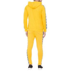 Chándal personalizado de nailon con raya reflectante para hombre, conjunto de 2 piezas con cremallera para trotar, 2021 - Product Image 4